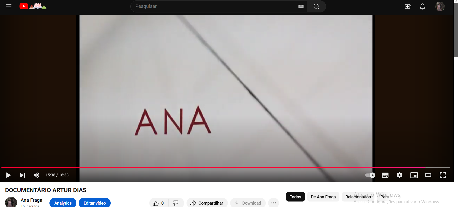 DOCUMENTÁRIO aRTUR DIAS 06 12 2011